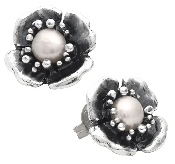 Orecchini Giovanni Raspini Donna Magnolia in Argento Perla 12634 - 12634